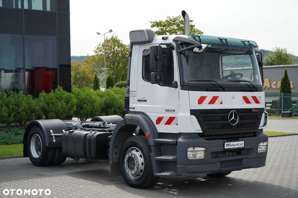 Mercedes-Benz AXOR 1829 / RETARDER / RAMA POD ZABUDOWĘ /  4 M / SPROWADZONY / PO KONTRAKCIE SERWISOWYM - 1