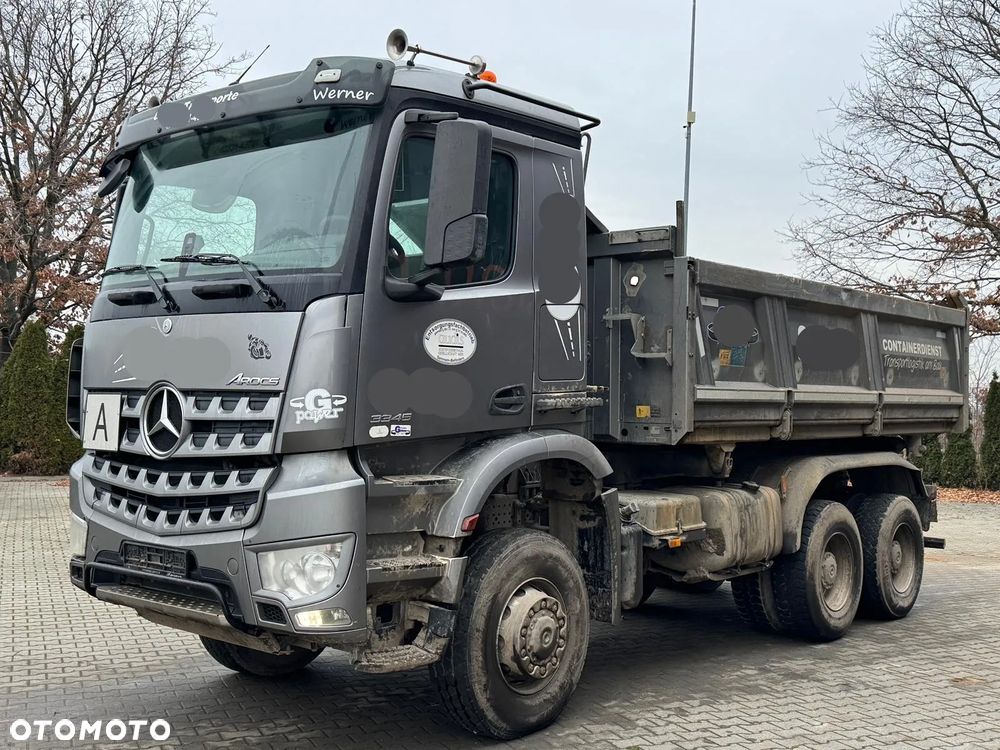 Mercedes-Benz AROCS 3345 6x6 WYWROTKA TRÓJSTRONNA Z BORDMATIKIEM - 1