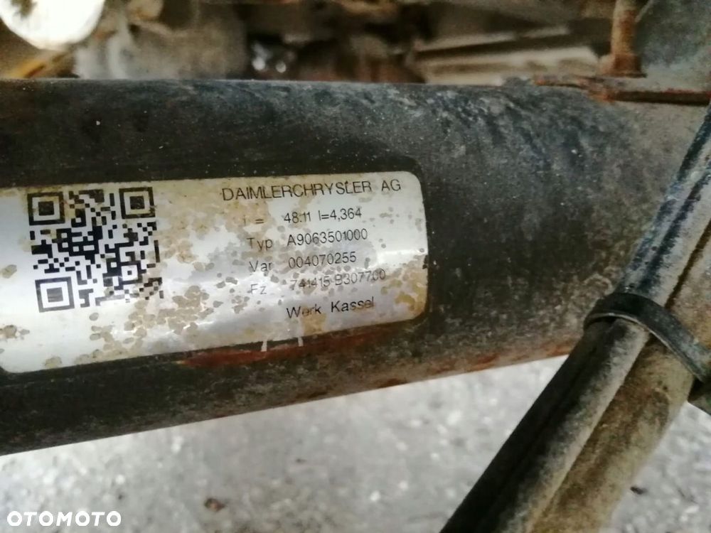 MOST TYLNY VW CRAFTER 06- 2.5TDI 4811 A9063501000 - 4