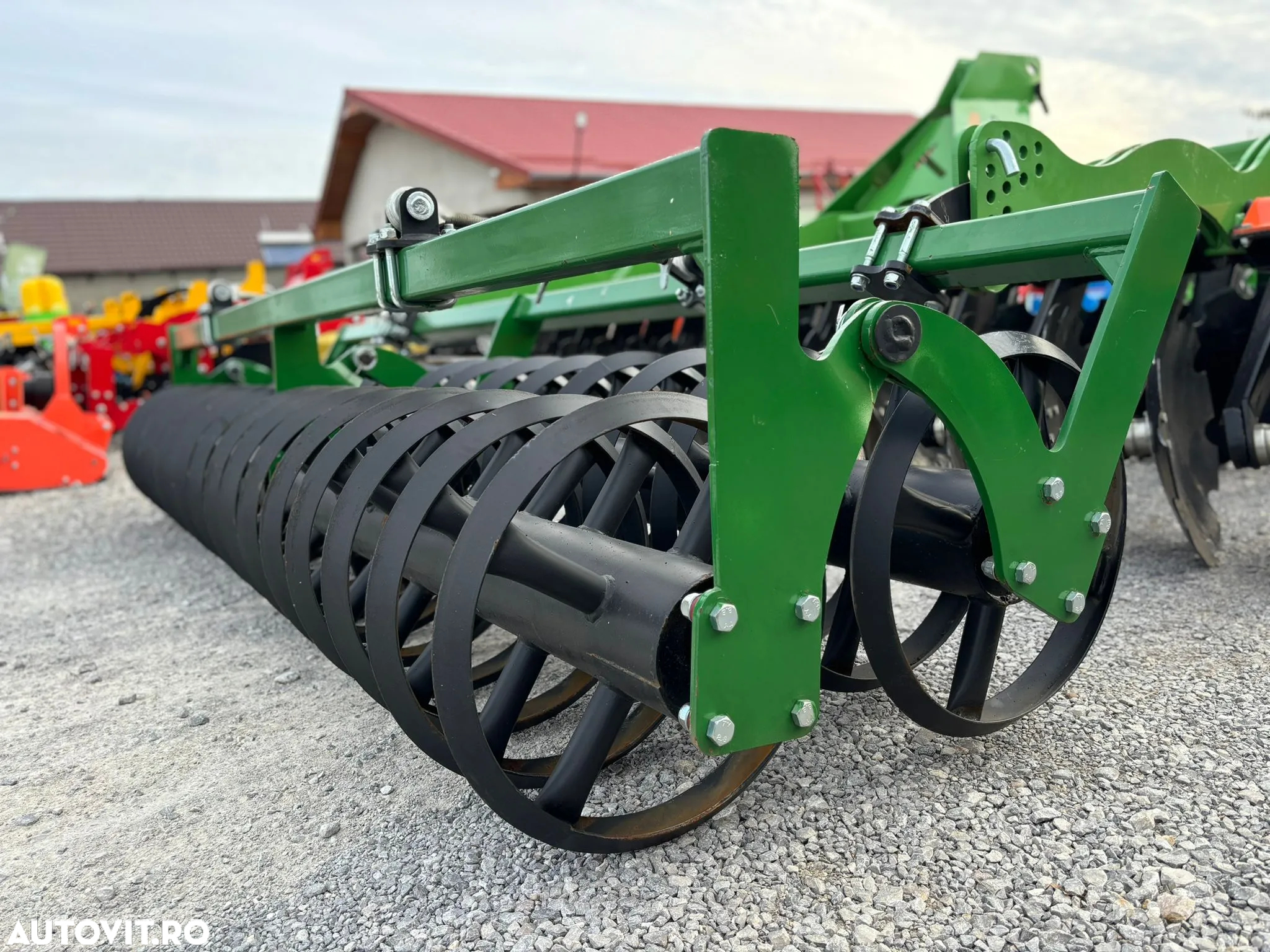 Terraking Disc HummeR profesional cu tăvălug vinclu tandem - 5