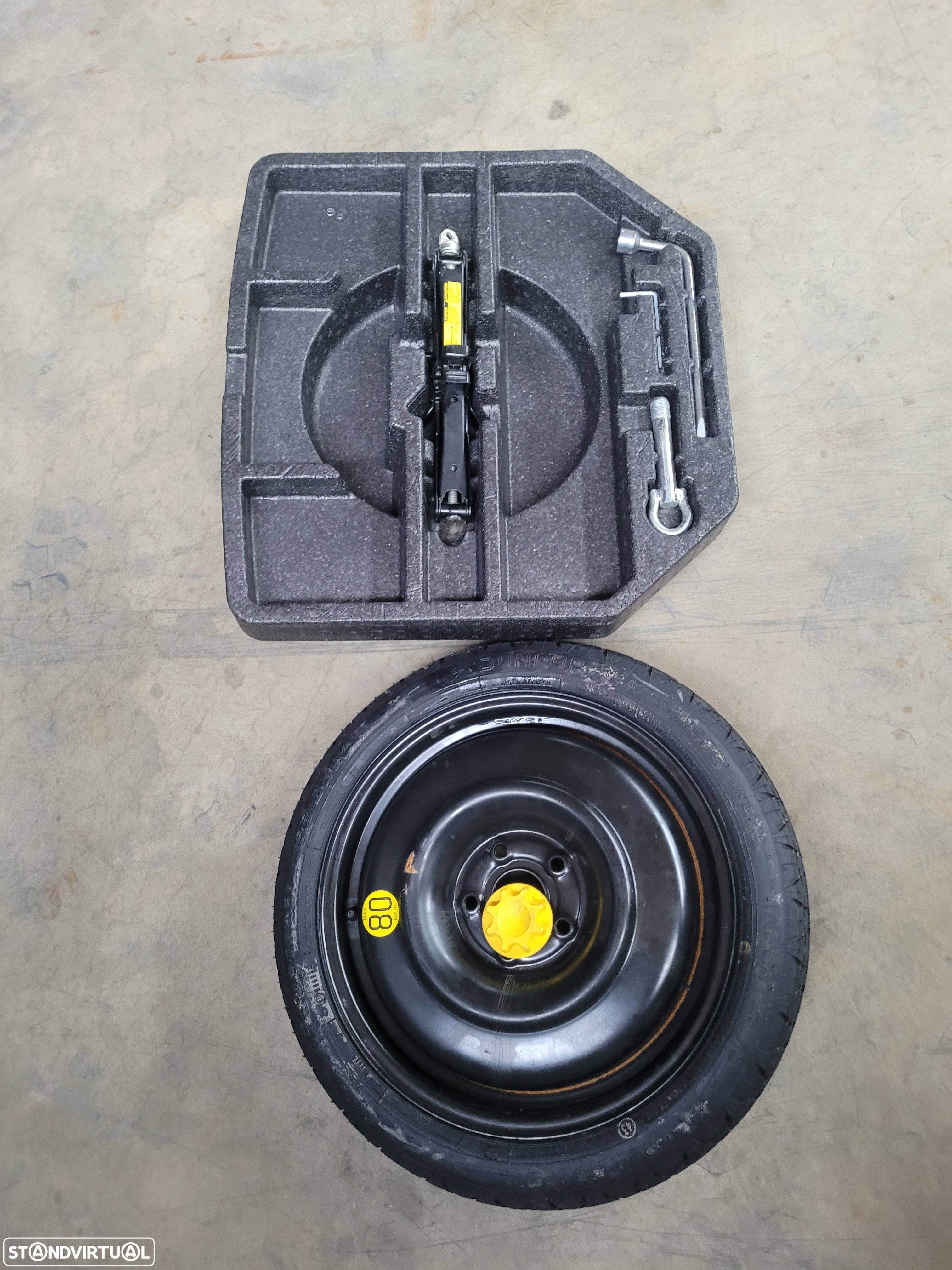 Kit Pneu suplente Toyota Avensis 2016 - 1