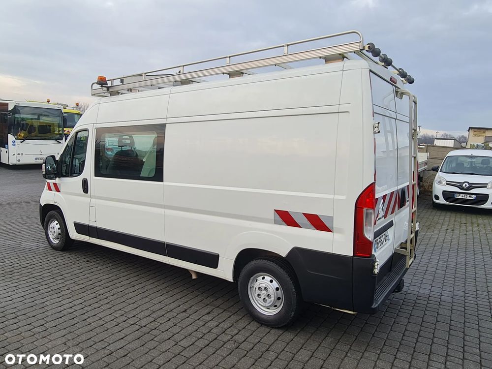 Citroën Jumper 2015r. Brygadówka 7 Osobowy L3H2 Klima Bagażnik Dachowy - 13