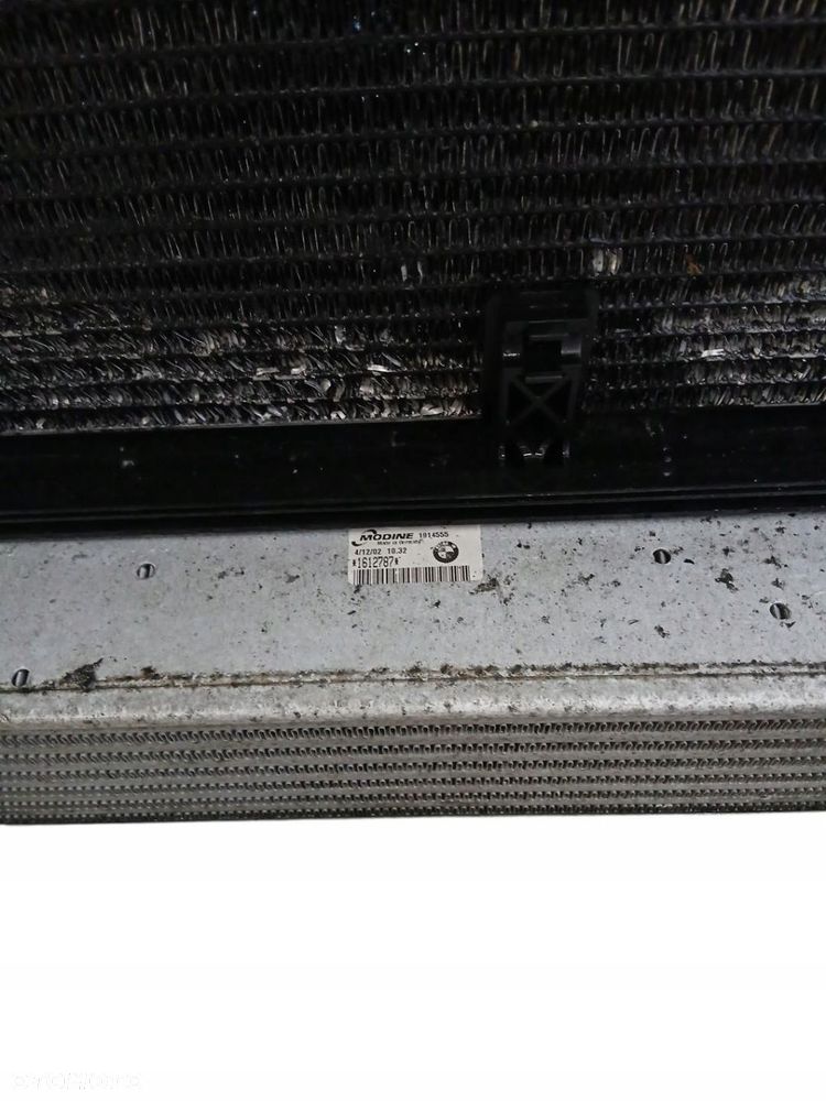 chłodnica klimatyzacji intercoolera bmw e39 2.5 d 525d 1612787 m57d25 e39 - 3