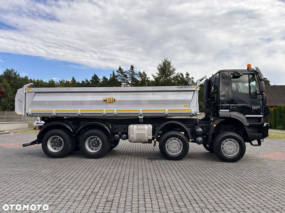 Iveco TRAKKER 450 8x8  WYWROTKA MEILLER 3S Przebieg 200 tys.km - 19