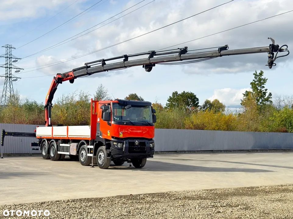 Renault C430 * SKRZYNIA 7,80 m * PALFINGER PK 26002 - EH F + PILOT / 8x4 - 2