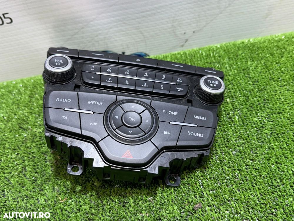 PANOU COMANDA CLIMA / AC / AUDIO FORD FOCUS MK3 2015 1.0 BENZINA COD OEM F1ET-18K811-BC / 2149918 / HATCHBACK 2014-2019 - 5