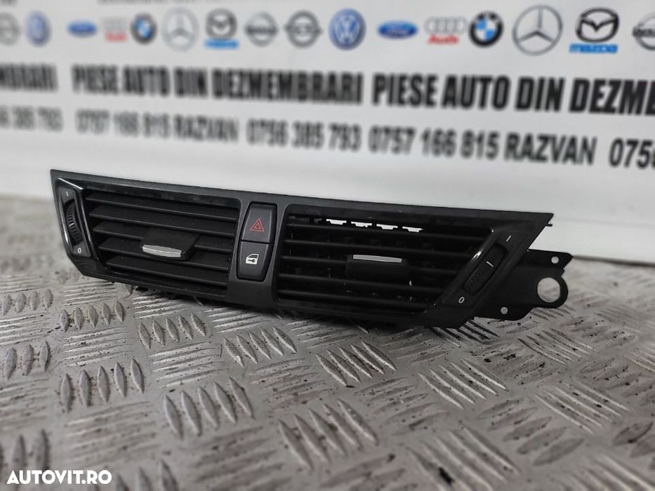 Grile Grila Centrala Aerisire Ventilatie Bord Bmw X1 E84 - 4