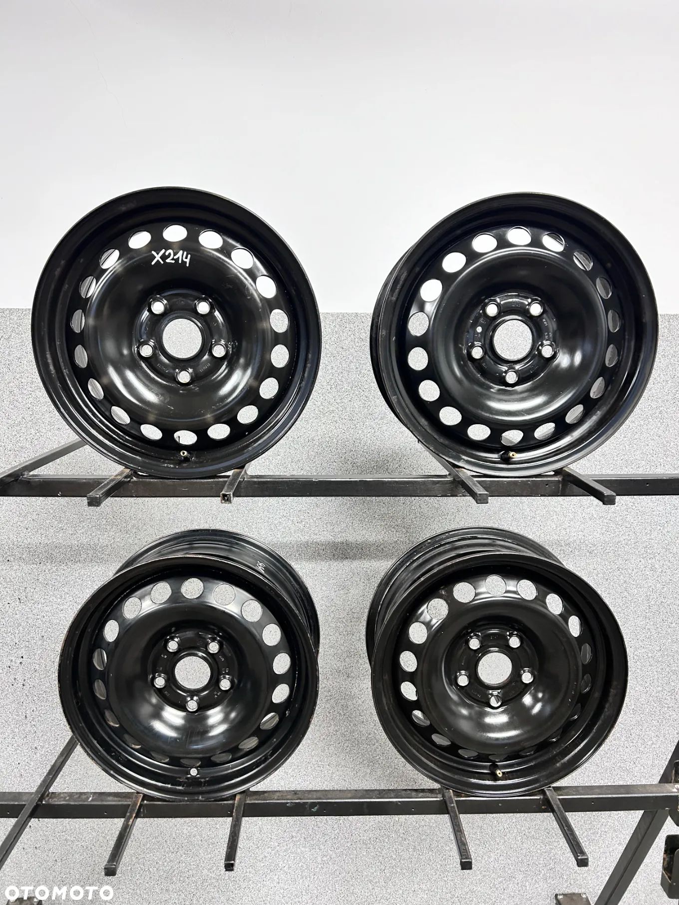 4 FELGI STAL. VW GOLF 5 , 6 , TOURAN , CADDY , SEAT LEON 2, SKODA OCATVIA 2  15'' 6J ET47 - 1