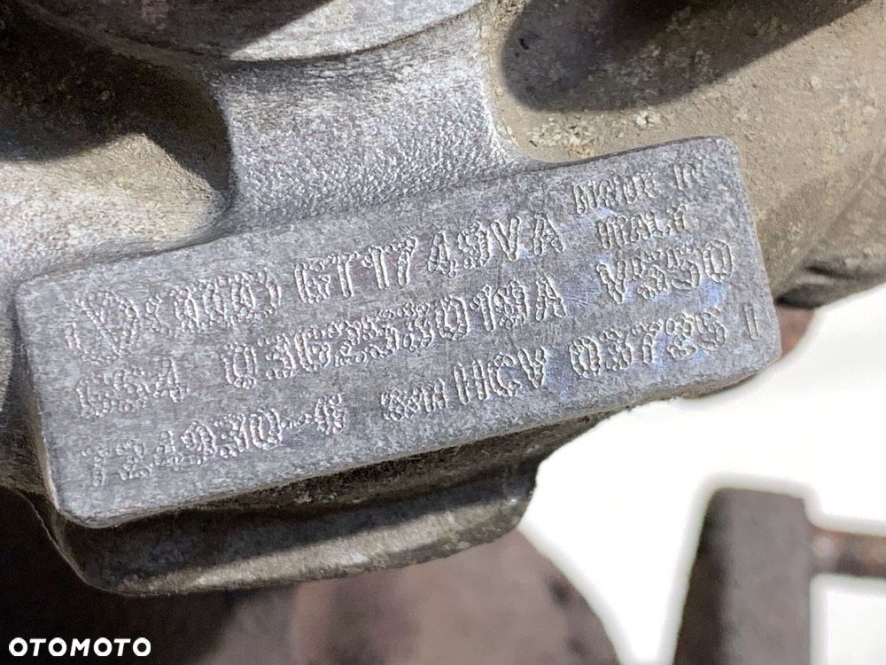 TURBOSPRĘŻARKA  VW GOLF V (1K1) 2003 - 2010 2.0 TDI 103 kW [140 KM] olej napędowy 2004 - 2008 - 5