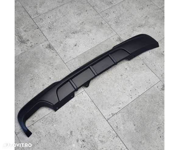 Difuzor M Performance Bara Spate Ev. Stanga BMW F10 F11, Negru Mat - 1