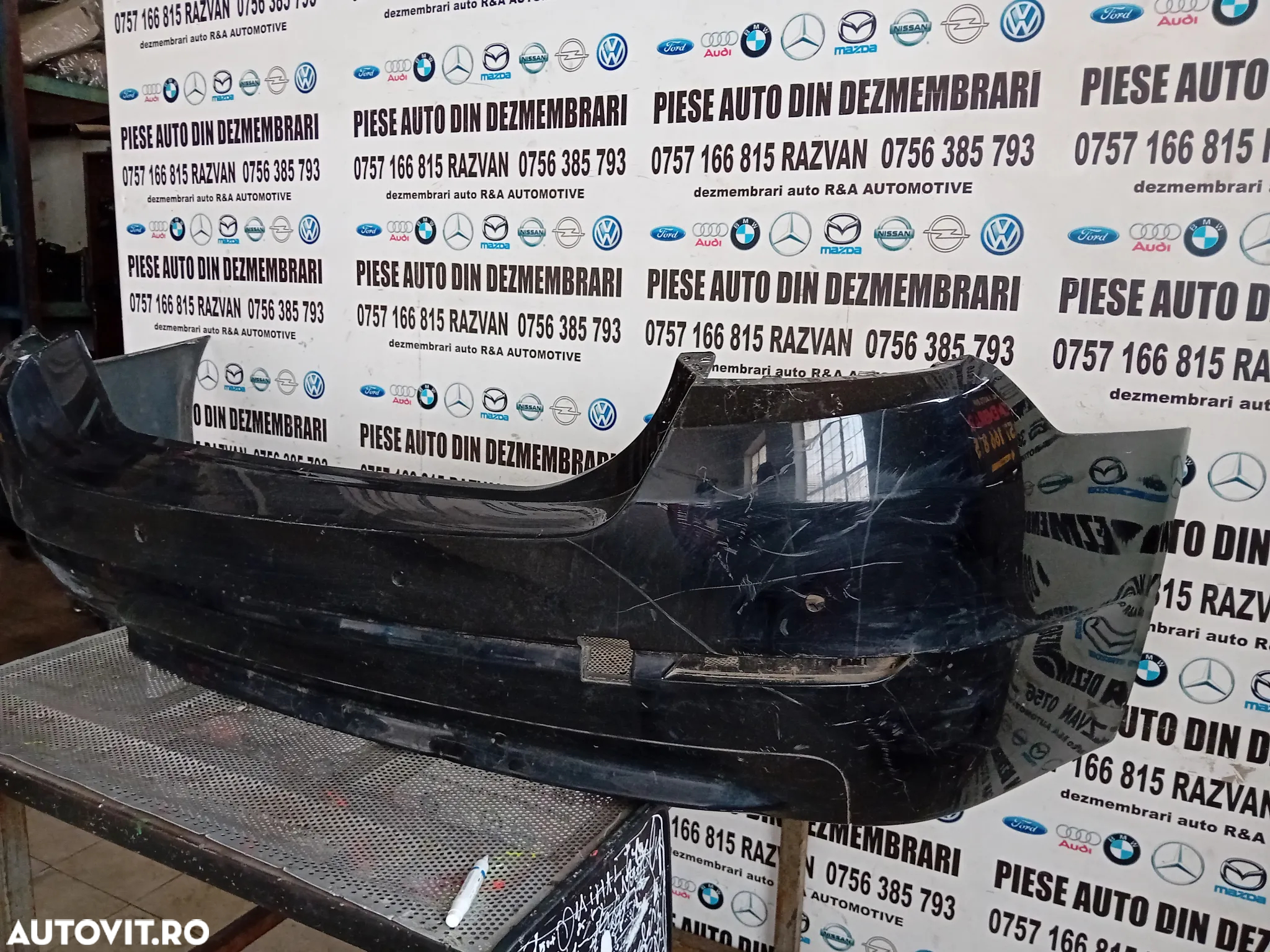 Bara Fata Bmw F10 Cu Gauri Pentru Senzori Parcare LICHIDARE STOC - 3