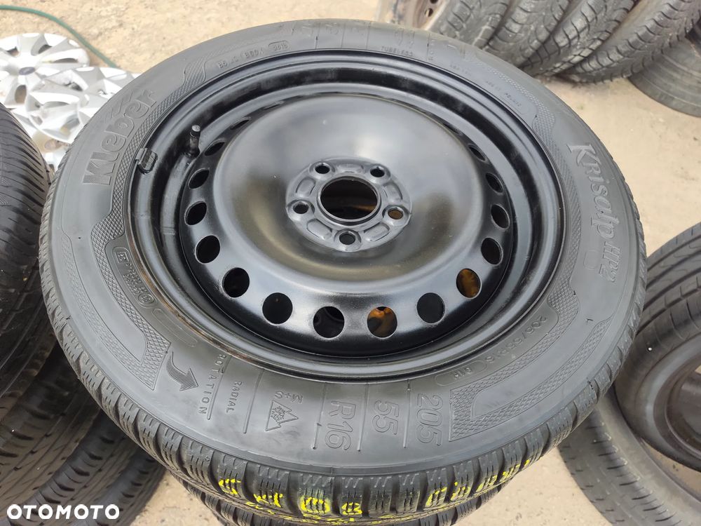 5x108 Felgi Stalowe Stal 16 Koła zimowe zima FORD MONDEO MK3 MK4 FOCUS CMAX TOURNEO TRANSIT CONNECT VOLVO C30 V40 S40 V50 6,5mm Legnica ALU-RAD 205/55 - 1