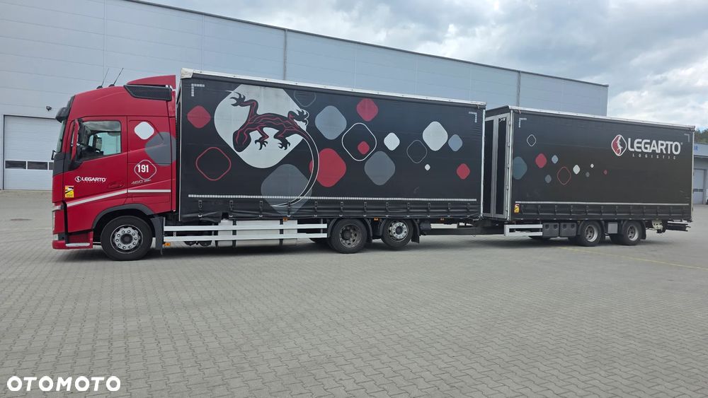 Volvo Volvo FH 460 / ZESTAW TANDEM 120M3 / 7,7m+7,7m /PRZEJAZDOWY / SALON PL / ZŁOTY KONTRAKT SERWISOWY - 6