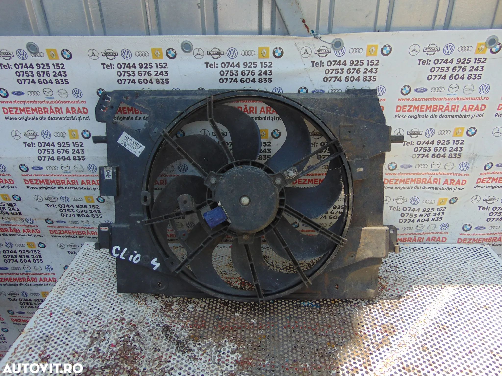 Ventilator racire Renault clio 4 1.5 Captur Dacia Logan 2 cod 214816812r sandero - 1