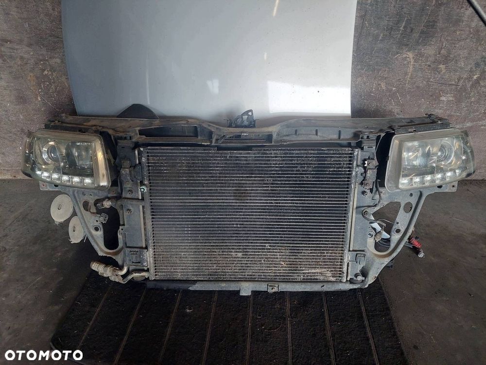 KOMPLETNY PRZÓD MASKA PAS LAMPY BŁOTNIK VOLKSWAGEN PASSAT B5 LB7Z - 6