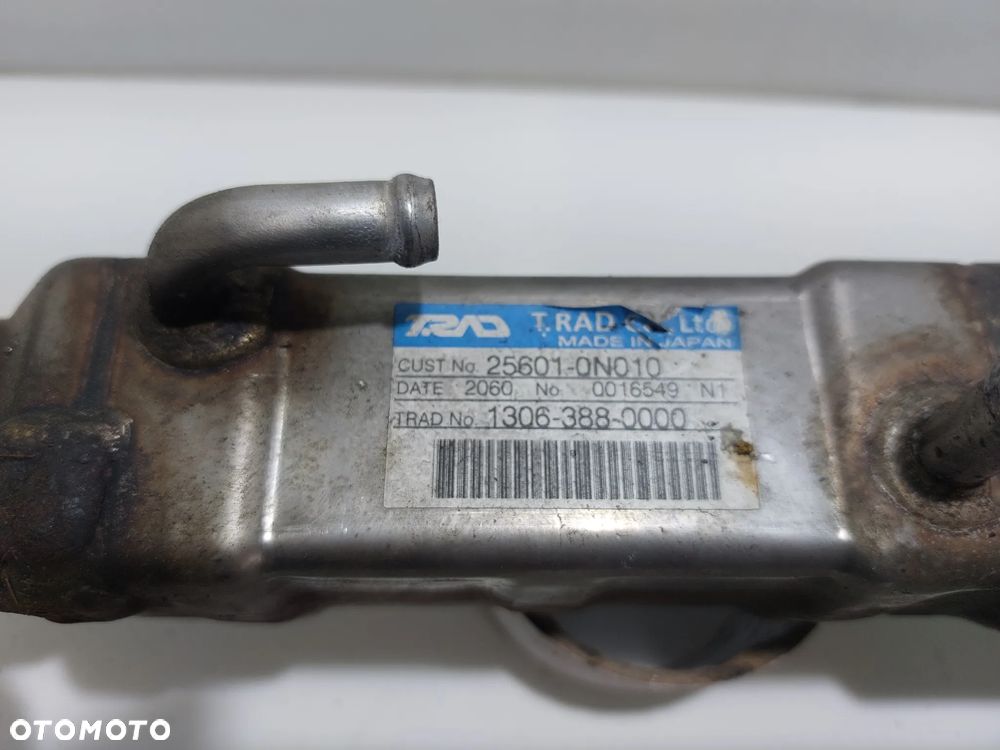 CHŁODNICA SPALIN EGR TOYOTA YARIS II 1.4 D4D 25601-0N010 SLASK WYSYLKA VAT - 2