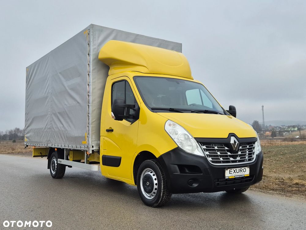 Renault MASTER 2.3 DCI 131KM MAX PLANDEKA 10 PALET PODNOSZONY DACH KAMERA SALON PL 2018R - 6