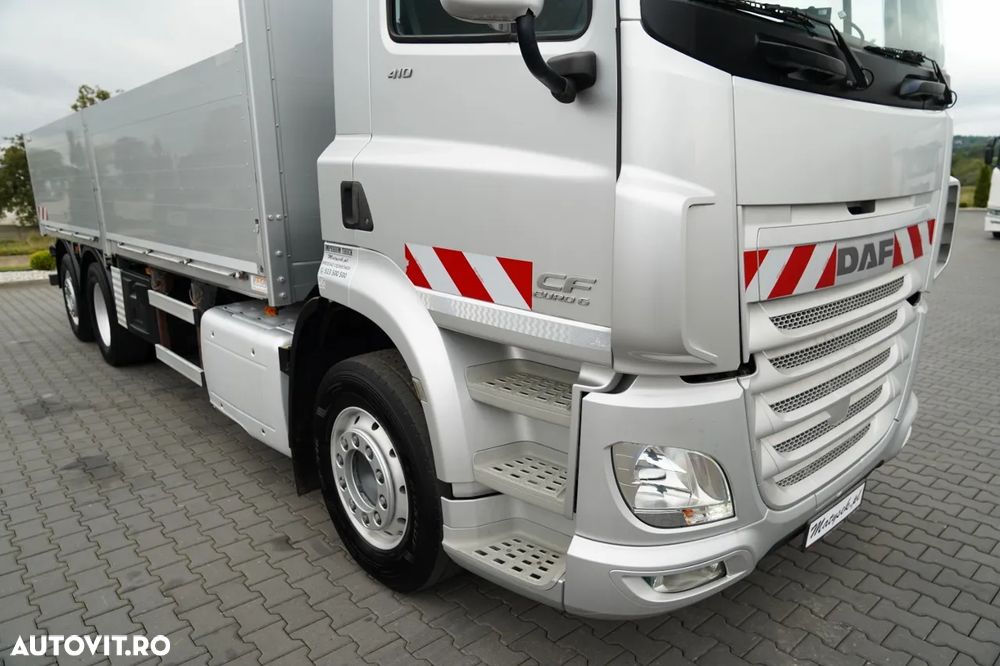 DAF CF 410 / 6x2 / DECKER / CONSTRUCȚII / EURO 6 / PUNTE RIDICATĂ - 7