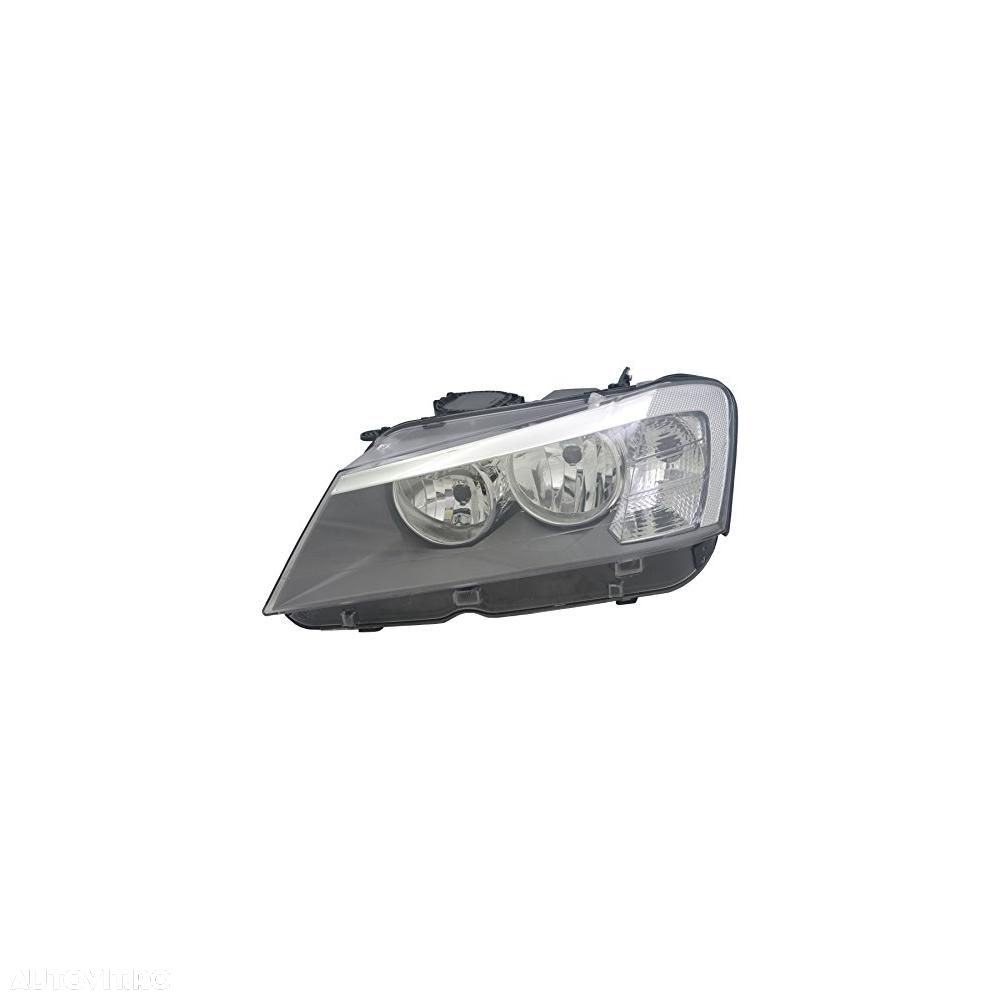 Far Bmw X3 (F25), 11.2010-04.2014, electric, tip bec H7+H7, are motoras, 63127217287; 7217287, stanga/dreapta, Tyc - 1