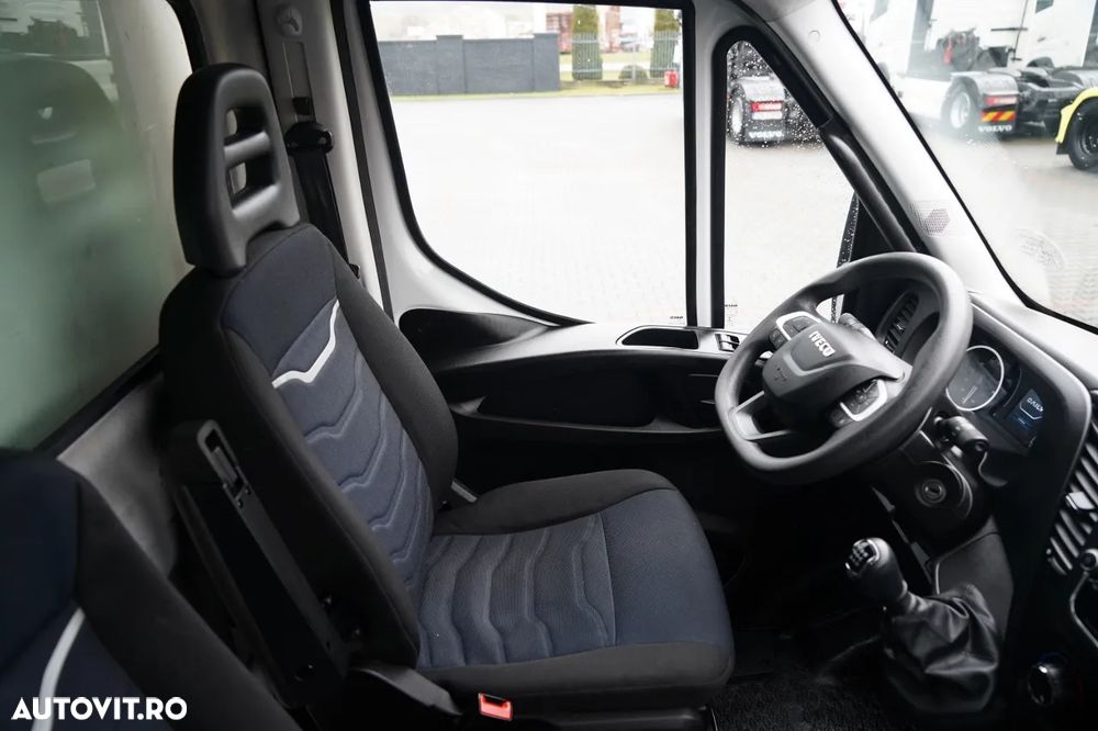 Iveco DAILY 35-160 / 4.3 M CONTAINER / DHOLLANDIA LIFT / TWIN GVWR: 3500 KG / 2021 - 27