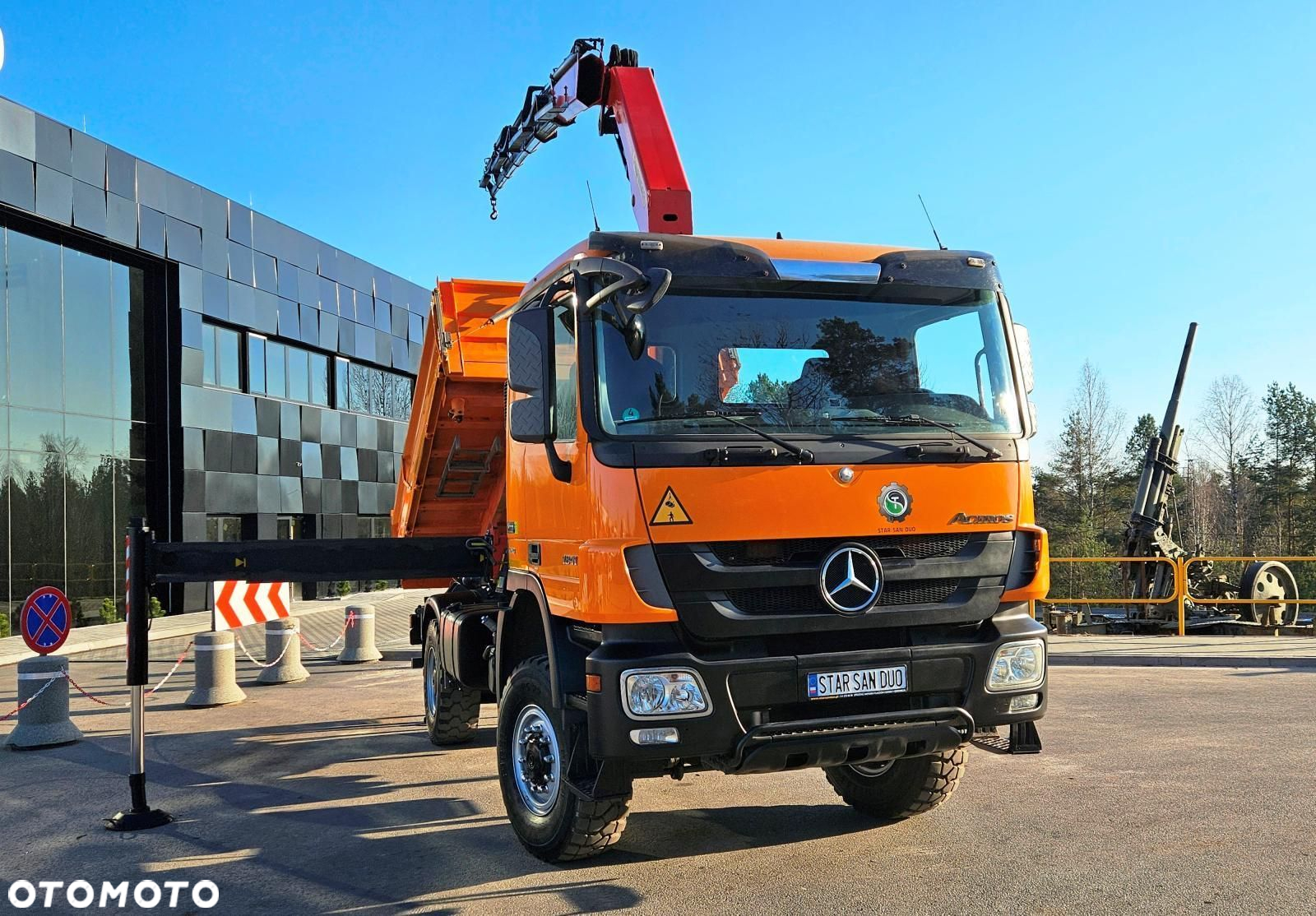 Mercedes-Benz ACTROS 1841 4x4 PALFINGER PK 22002 HDS Żuraw Wywrotka - 8
