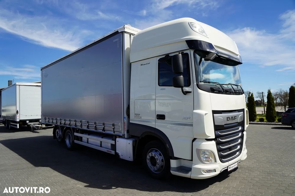 DAF XF 480 / SOLÓWKA / SSC / MEGA / I PARK-COOL / 6X2 / PUNTE RELAXABILĂ / ACOPERIȘ RELAXABIL / ȘINCĂLARE BOGIE / - 2