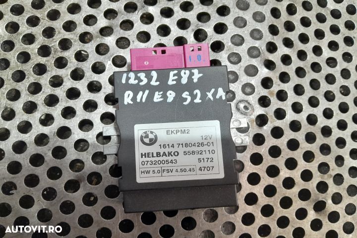 Calculator / Modul pompa combustibil 7180426 7180426 BMW Seria 1 E81/ - 1