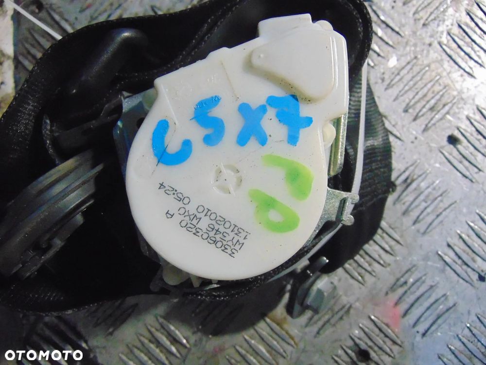 Pasy bezpieczeństwa citroen c5 x7 przód cena sztuka - 4