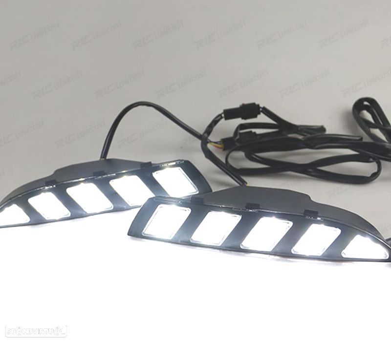 KIT DE LUZES DIURNAS LED VOLKSWAGEN VW SCIROCCO 10-14 - 5