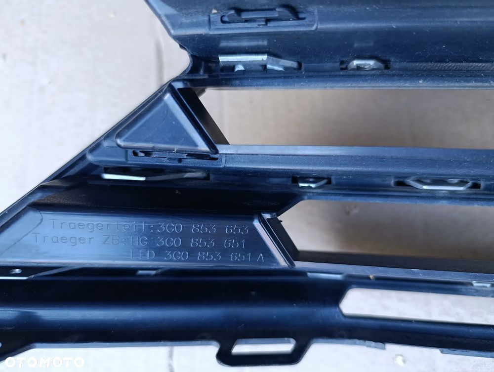 VW PASSAT B8 GRILL ATRAPA ZDERZAKA PRZÓD 3G0853653 - 6