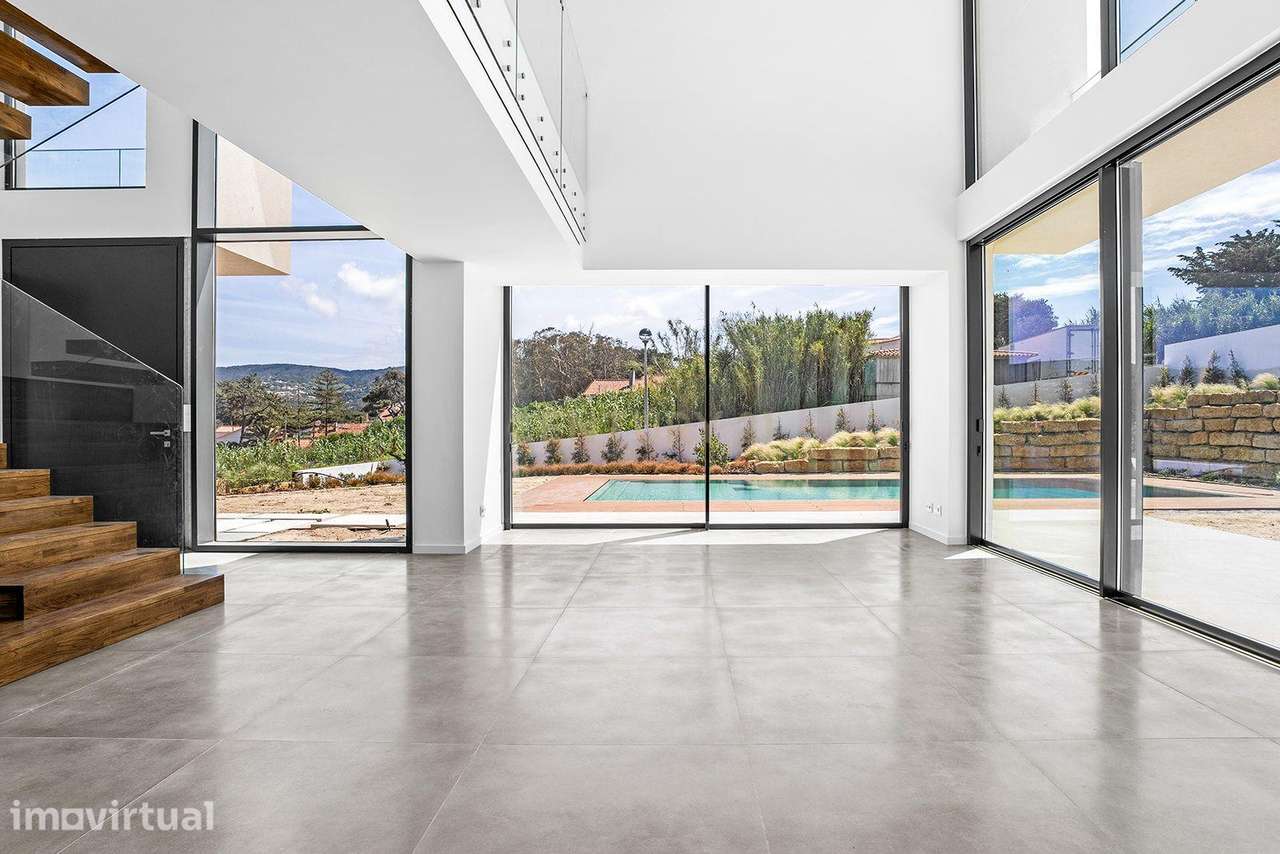 Moradia T5 Nova de Luxo com Piscina em Colares, Sintra | Jardim Privad - Grande imagem: 3/31