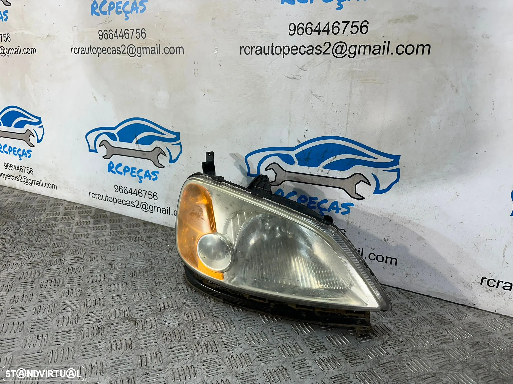 Conjunto Oticas Frente Frontais Esquerda Direita Honda Civic 7 Mk7 EP ES 2001 - 2005 - 11