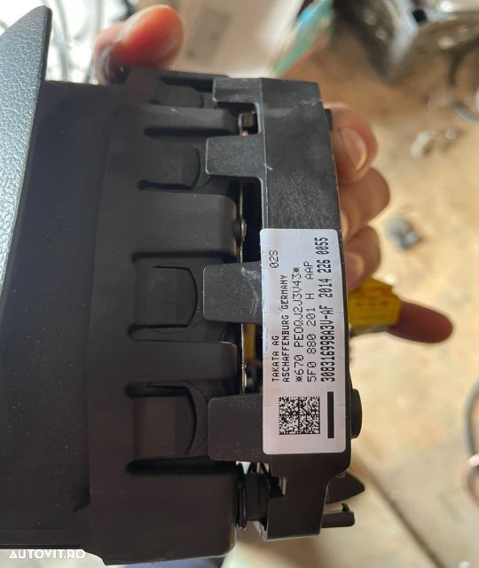 AIRBAG VOLAN 5F0880201H 5F0880201H Seat Leon 3 5F [facelift] [2016 - - 1