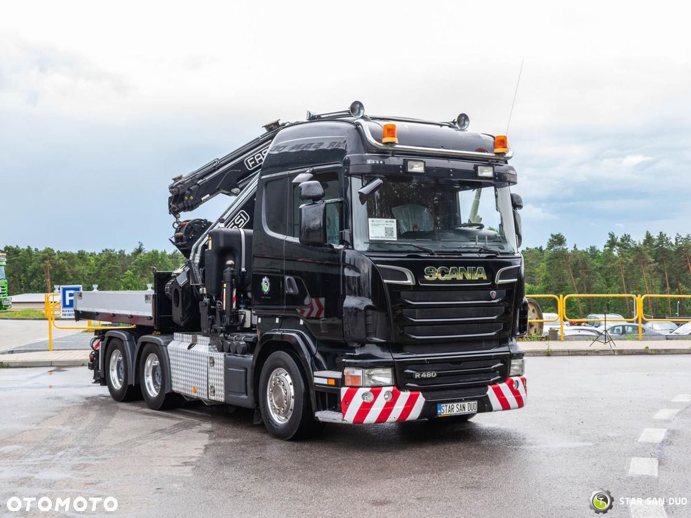 Scania R480 6x4 FASSI F660RA.2.26 HE-DYNAMIC HDS Żuraw Fly Jib Siodło - 9