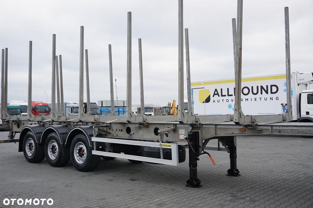 Zaslaw / KŁONICOWA / DO DREWNA / WAGA 6 400 KG / OŚ PODNOSZONA - 13