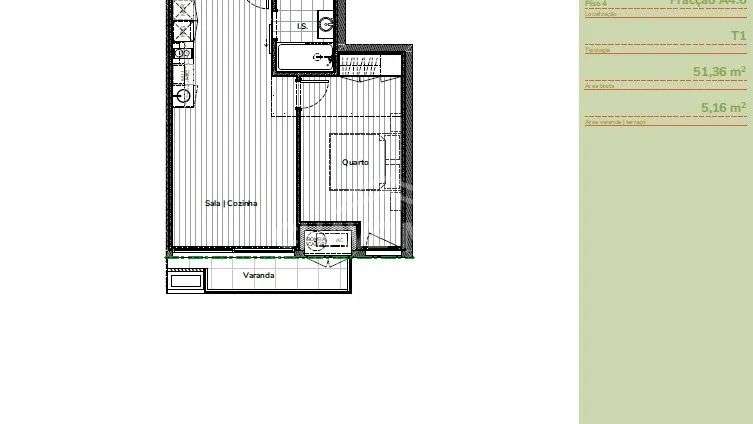 Apartamento T1 Novo com Varanda, Lugar de garagem - Oliveira do Douro - Grande imagem: 5/14