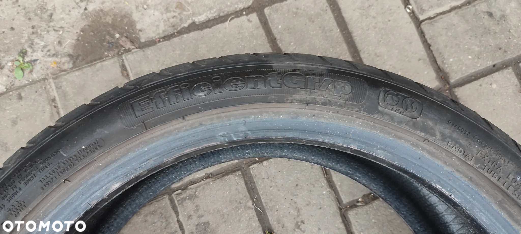 OPONY LETNIE 215/40R17 87W GOODYEAR EFFICIENT GRIP (4011) LATO 5mm 2 SZTUKI PARA - 4
