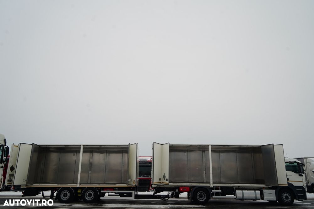 MAN TGS 18.440 / SET TANDEM / ADR COMPLET / LA OX EXI EXII FL / LATERALĂ CU DESCHIDERE / PENTRU TRANSPORT EXPLOSIVI / - 23