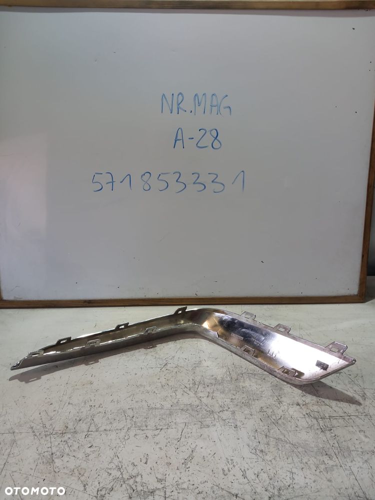 LISTWA CHROM ZDERZAKA LEWY TYŁ VW TIGUAN III 571853331 - 2