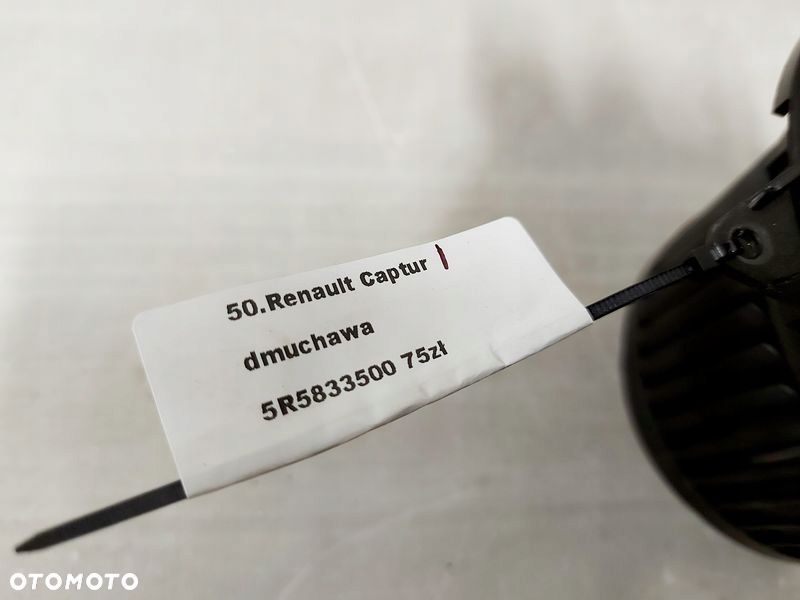 renault captur 1 i dmuchawa wentylator nawiewu nagrzewnicy 5r5833500 - 3