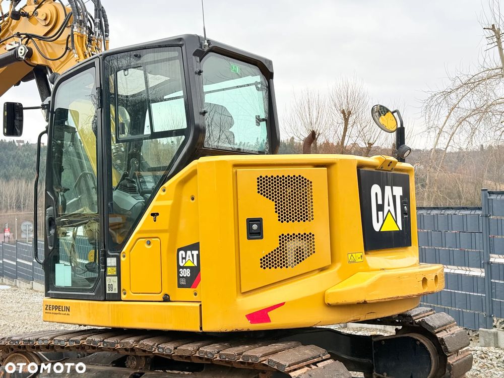 Caterpillar Koparka Gąsienicowa  *CAT 308 CR * Sprowadzona * JAK NOWA * Perfekcyjny Stan - 13