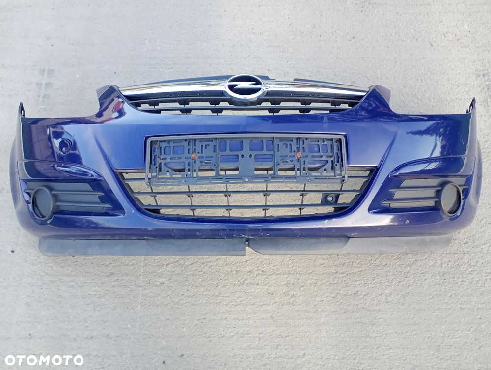 OPEL CORSA D zderzak przedni przód