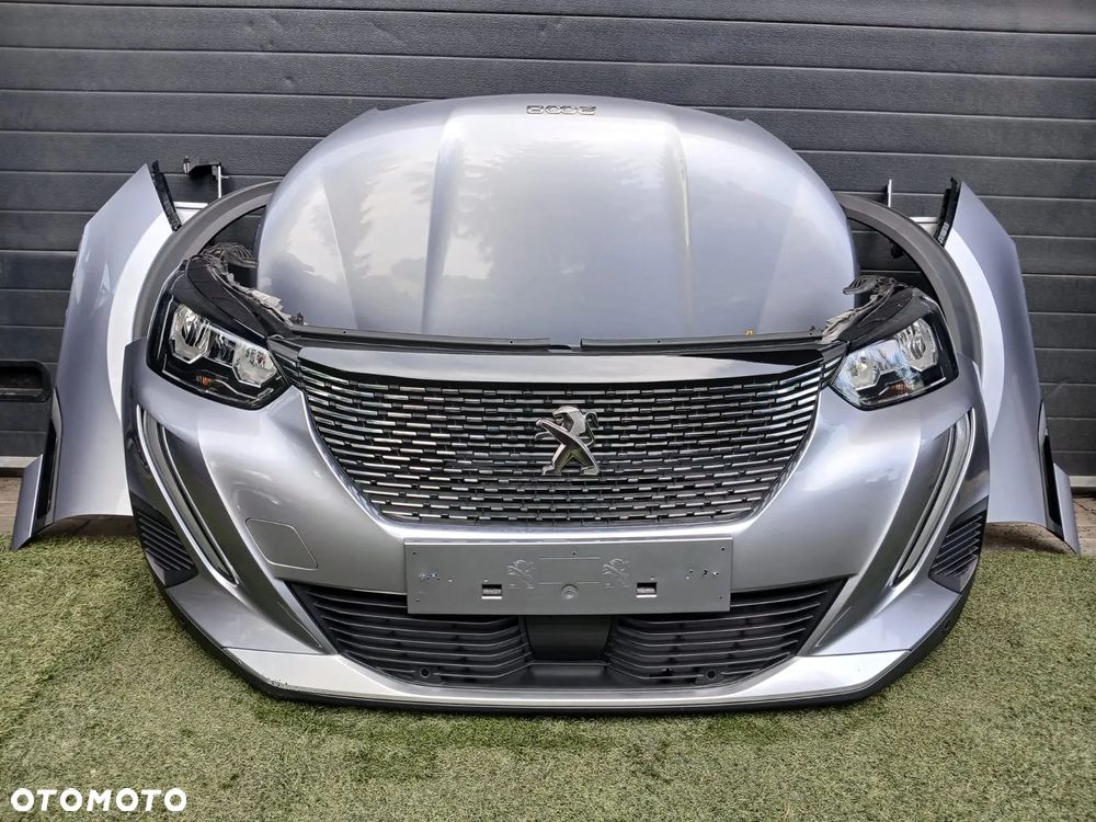 Maska błotniki reflektory przód Peugeot 2008 II kolor KCA demontaż - 4
