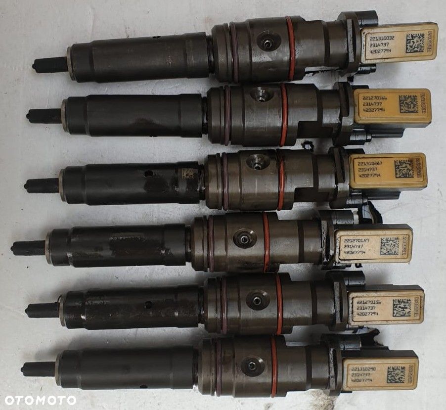 WTRYSKI WTRYSKIWACZE WTRYSKIWACZ PALIWA DAF XG XF 480 KM 2314737  2403776 - 5