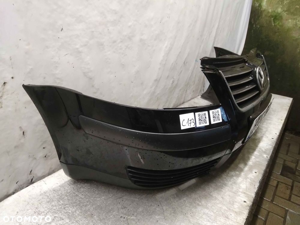 ^ ZDERZAK PRZÓD PRZEDNI VW VOLKSWAGEN PASSAT B5 LIFT FL LC9Z CZARNY - 5