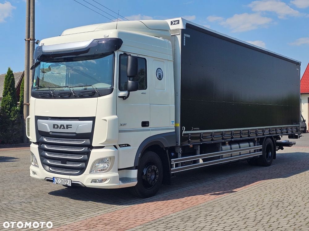 DAF XF106 450 4X2 FIRANKA 9.40m 23europalety+WINDA PALFINGER! - 2