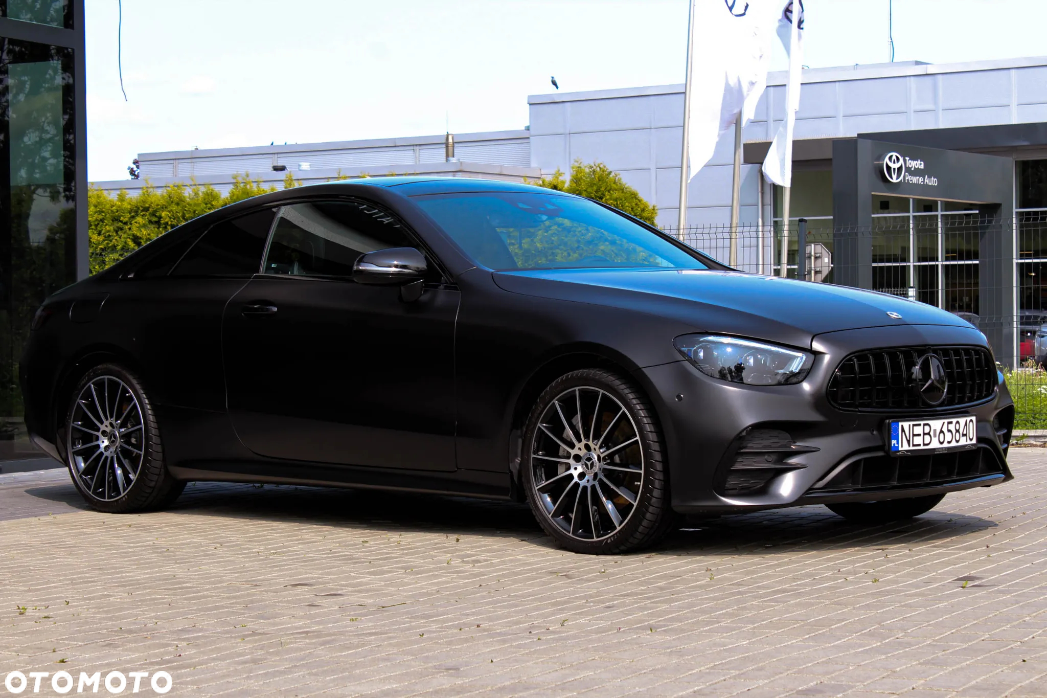 Mercedes-Benz Klasa E 400 d Coupe 4-Matic AMG - 4