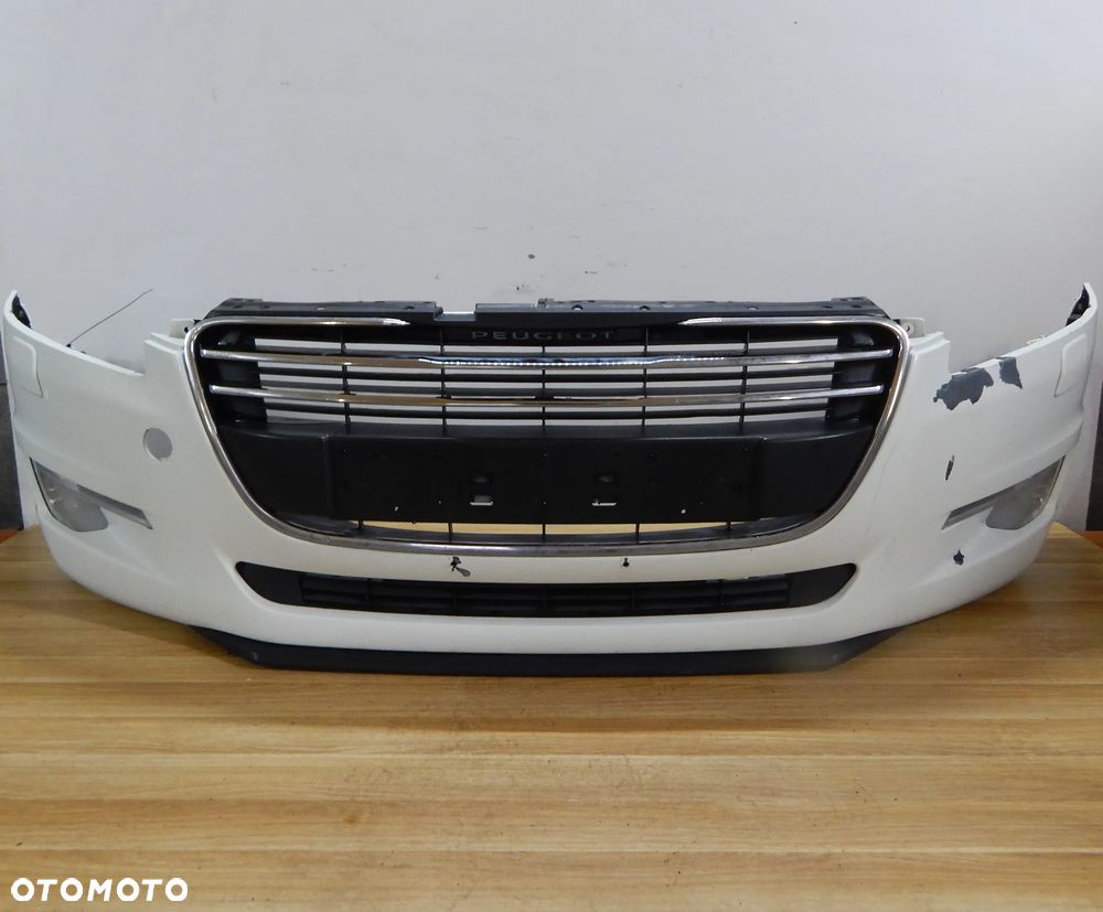 Zderzak przód kompletny Peugeot 508 10-18 EWPB biały Łuków części