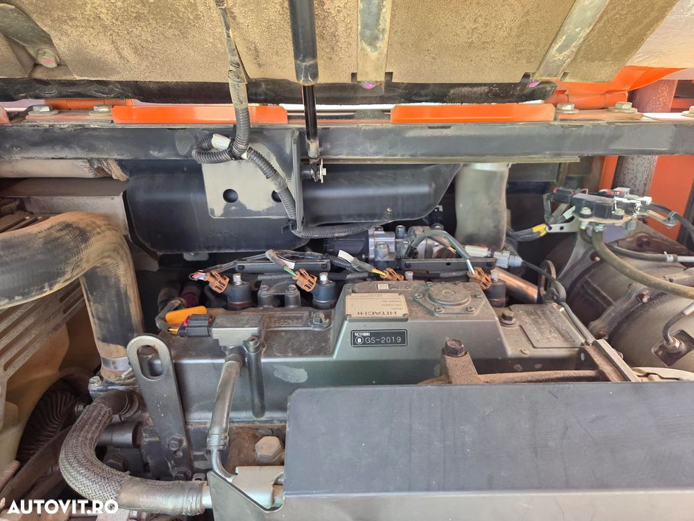 Hitachi ZX85, 2022, 2.734, CUPLA RAPIDA HIDR+3 CUPE NOI, lama nivelare, inst picon pe brate, camera spate, senile cauciuc 80% ok, aer cond, ad sapare 6m, latime 2,2m, ridica 4t cu sistem antirasturnare, STARE FOARTE BUNA, leasing 4 ani, PROMOTIE 62.900Eur - 13