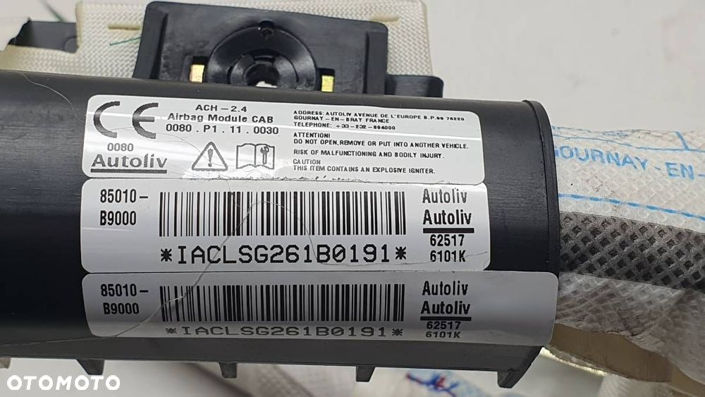 KURTYNA POWIETRZNA AIRBAG LEWA HYUNADI I10 II 85010-B9000 - 2